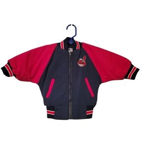 Vintage Genuine Merchandise Child Size 12months Cleveland Indians Pocket Coat